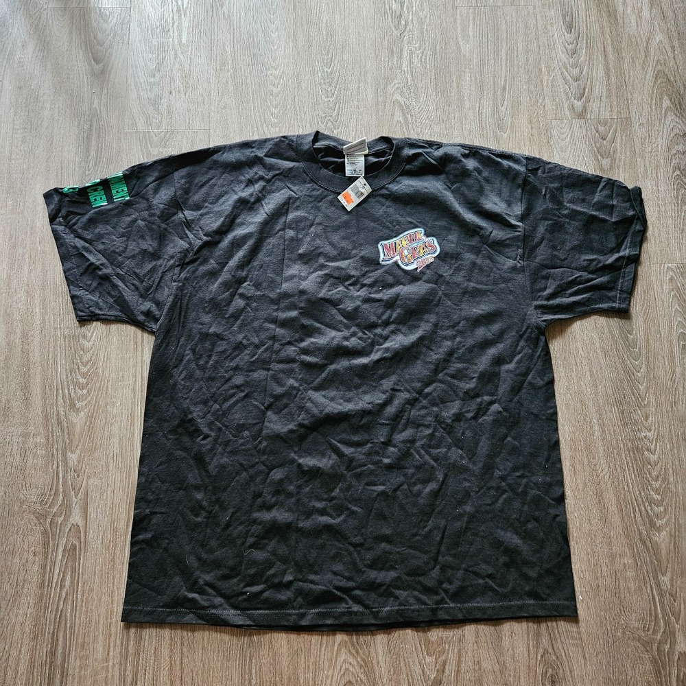 Vintage 2003 Universal Studios Mardi Gras Cast Crew T Shirt 2XL NWT Staff